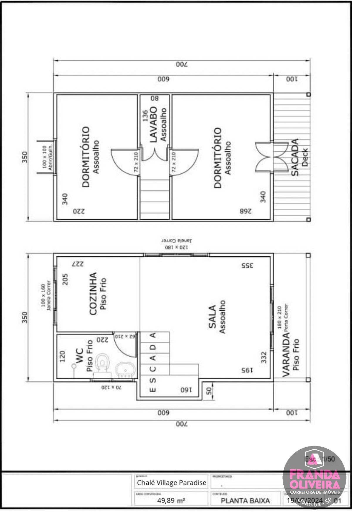 Flat/Apart Hotel à venda com 2 quartos, 50m² - Foto 3